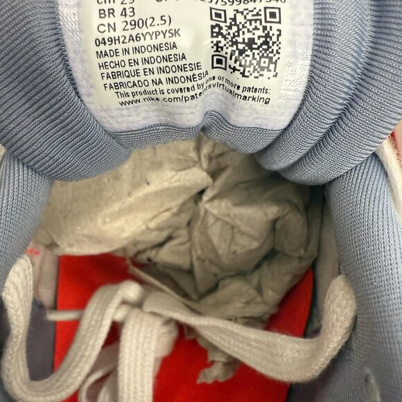 Men's Nike Air Max 90 PRM "Sound Wave" Smmt Wht/Bright Crimson - Picture 3 of 10